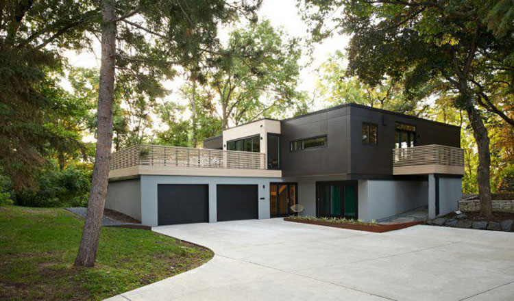 20 foto degli esterni di case moderne dal design incredibile ... Case rustiche ristrutturate
