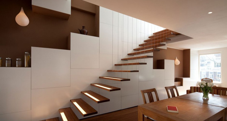 Scale decorate elemento design: scale per mansarda ferro e legno ... Idee Scala Mansarda