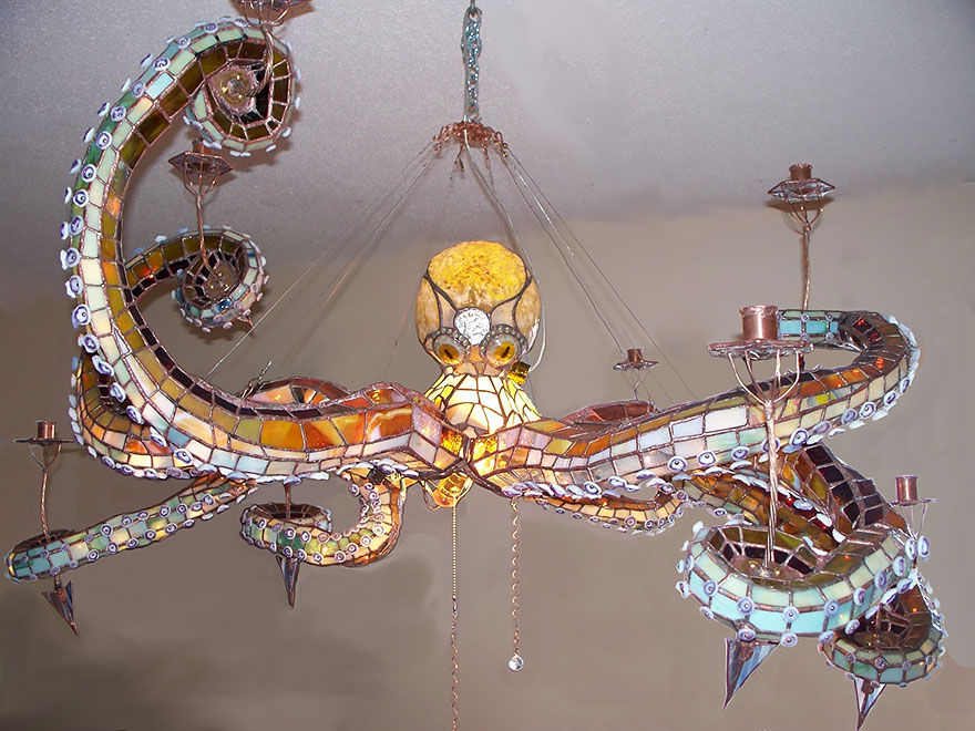 25 lampadari e lampade dal design molto particolare e creativo ... Lampadario planetario