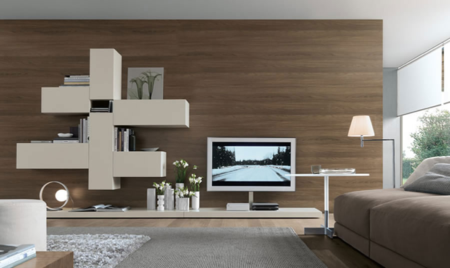 Parete decorata moderna. colori per pareti cucine moderne ... Pareti decorate moderne