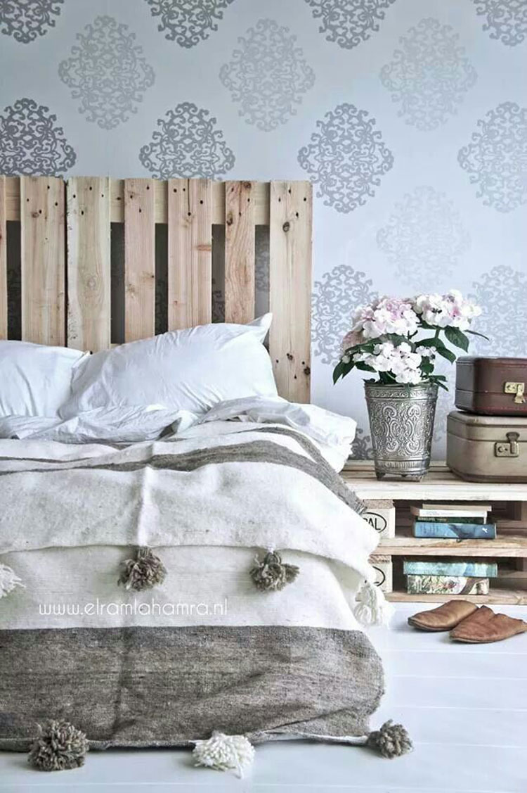 40 esempi di arredamento shabby chic per la camera da letto ... Fai da te camera da letto