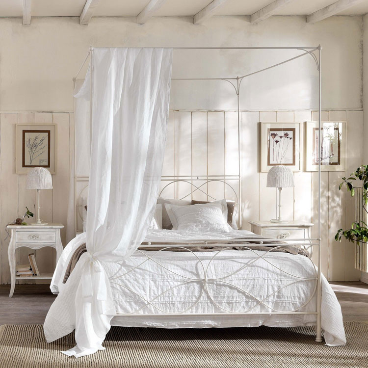 40 esempi di arredamento shabby chic per la camera da letto ... Colori da usare x cameretta shabby chic