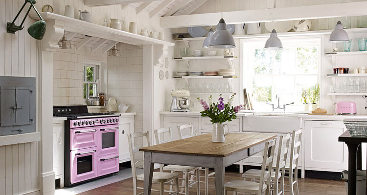 Cucine shabby chic: 30 idee per arredare casa in stile provenzale ... Cucine stile shabby country