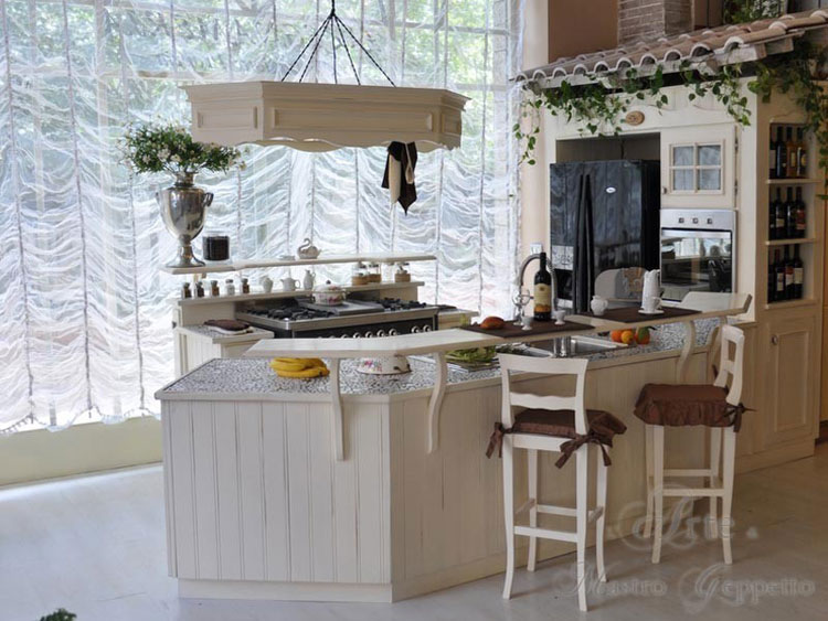Cucine shabby chic: 30 idee per arredare casa in stile provenzale ... Case shabby chic country