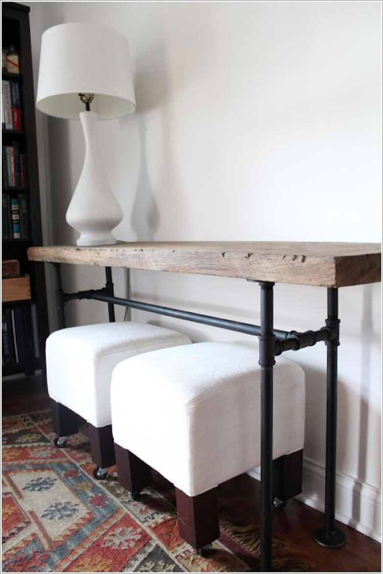 15 idee creative per riciclare tubi idraulici e arredare casa ...