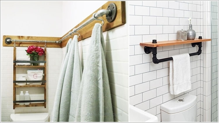 15 idee creative per riciclare tubi idraulici e arredare casa ... Arredare casa con materiali di recupero