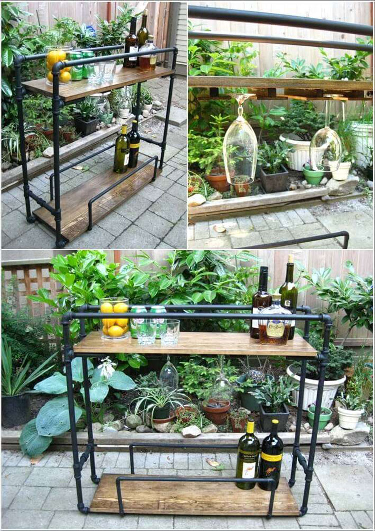 15 idee creative per riciclare tubi idraulici e arredare casa ...