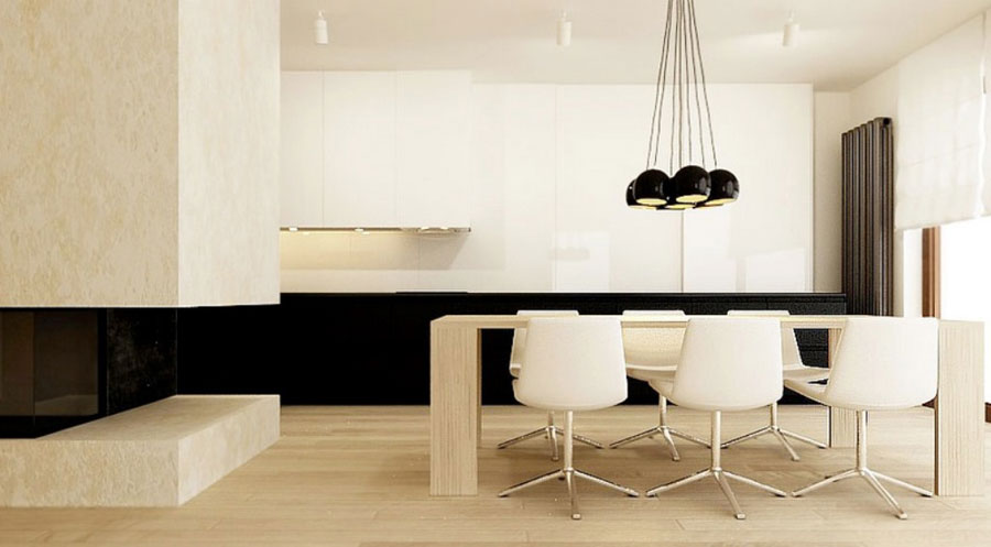 15 spettacolari esempi di arredamento minimalista di interni ... Balcone disegno Minimalistas