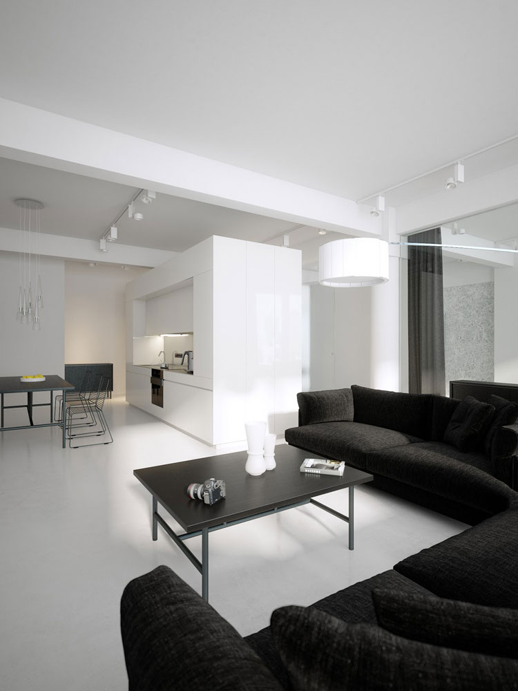 15 spettacolari esempi di arredamento minimalista di interni ... Balcone disegno Minimalistas