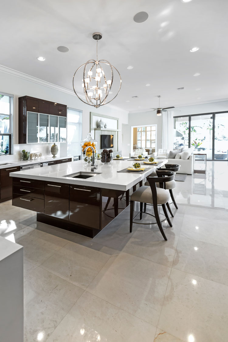 Cucine moderne con angolo bar : cucine acciaio alpes. cucine ...