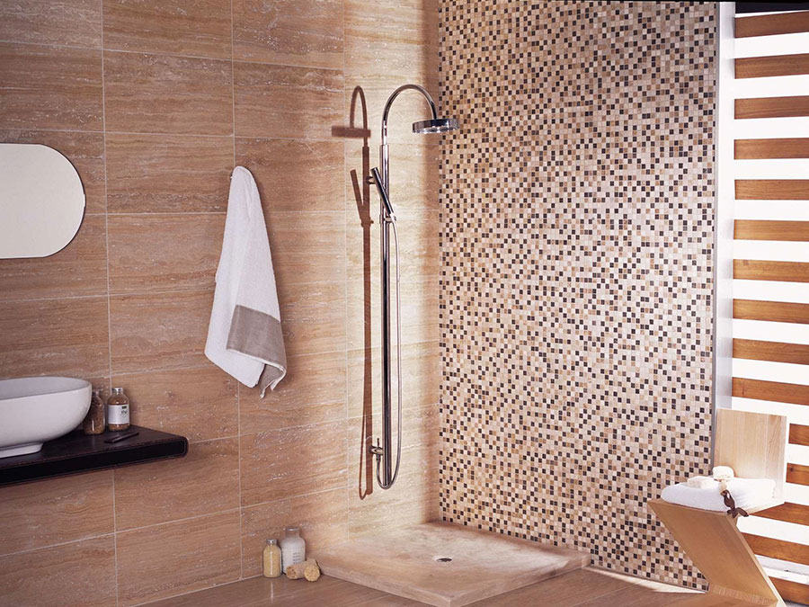 Piastrelle a mosaico per il bagno: eccone 20 bellissimi esempi ... Esempio bagni moderni