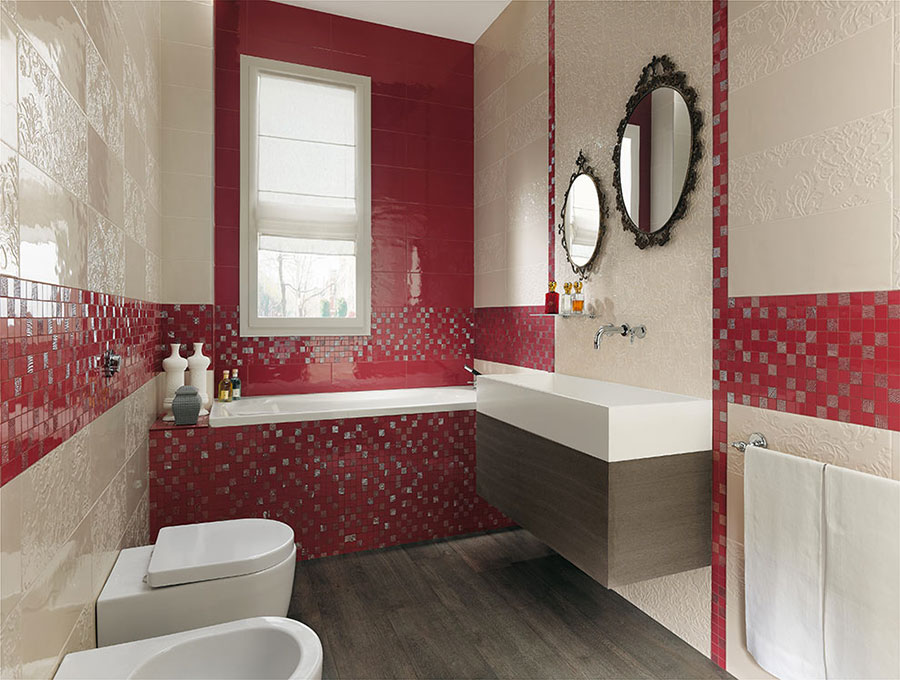 Piastrelle a mosaico per il bagno: eccone 20 bellissimi esempi ... Mosaico ceramica bagno