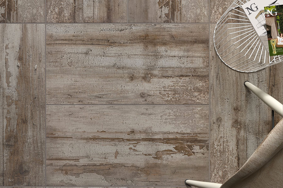 Stupende piastrelle effetto legno in ceramica e gres porcellanato ... Rivestimento finto legno