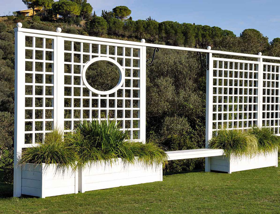 Recinzioni giardini privati. trendy divisori per terrazzi in legno ... Recinzioni giardini privati