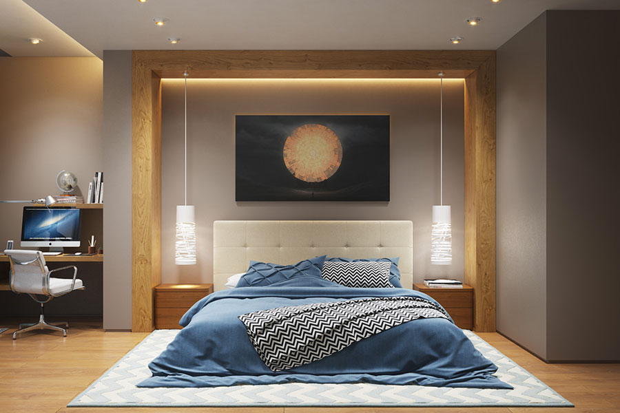 Illuminazione camera da letto: 25 soluzioni molto originali ... Camere da letto