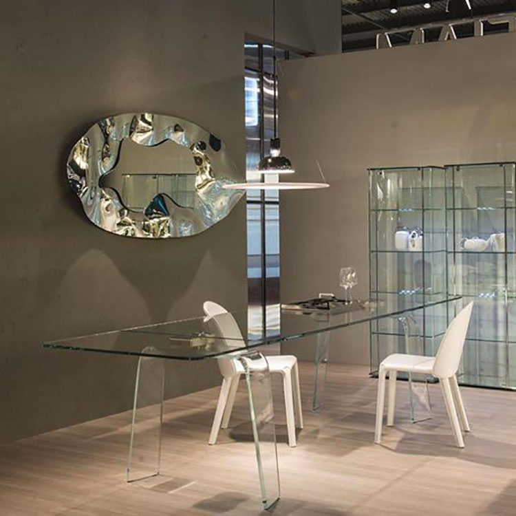 25 tavoli in vetro allungabili di design for Tavoli rotondi in vetro allungabili