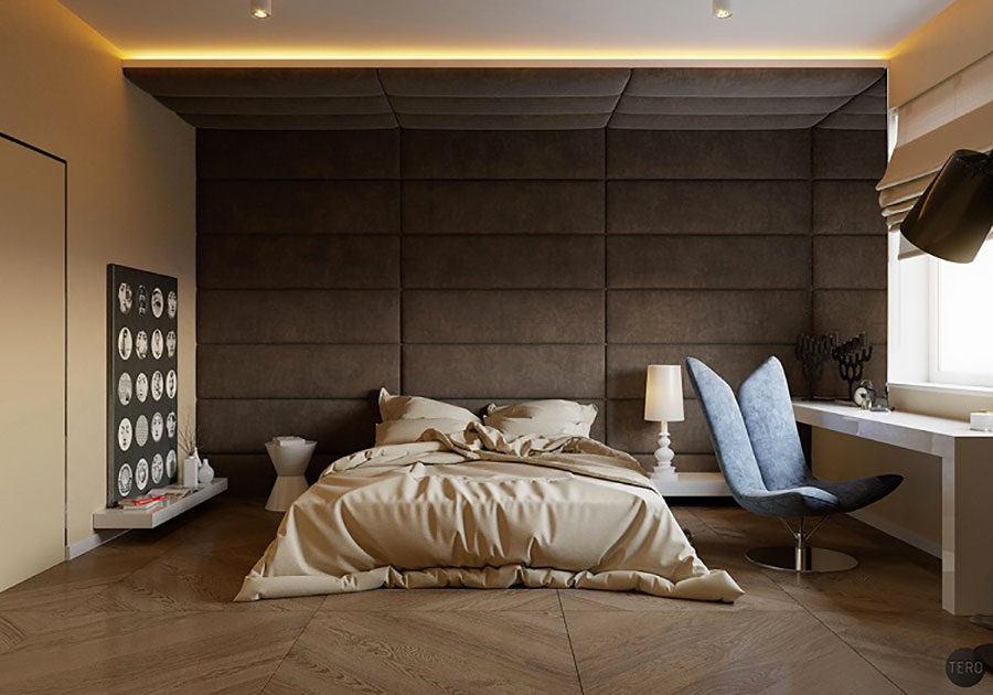 30 idee per rivestivementi da parete per la camera da letto ... Camere da letto