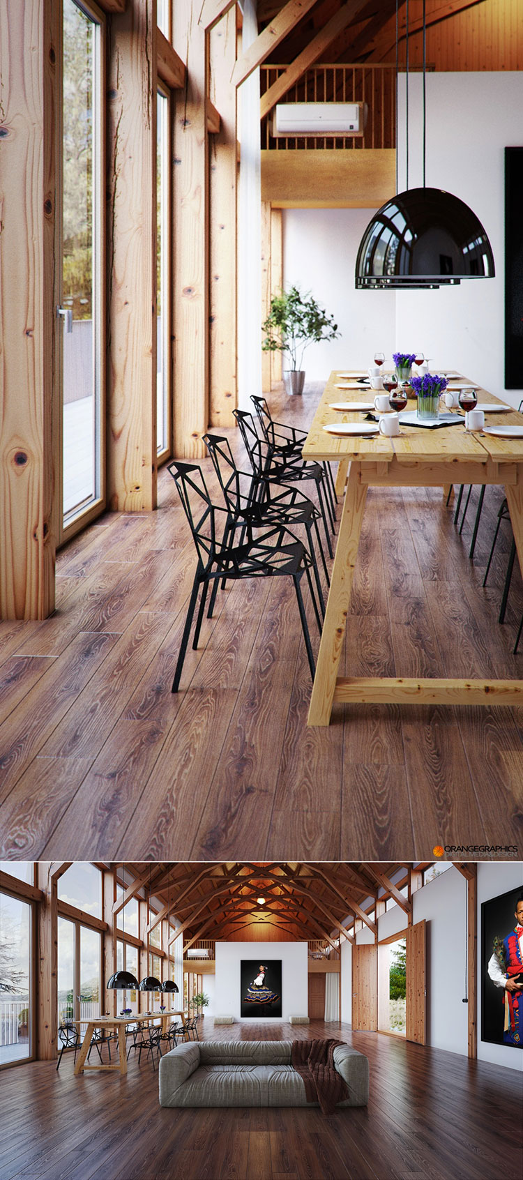 20 idee di arredamento per sala da pranzo davvero originali ...