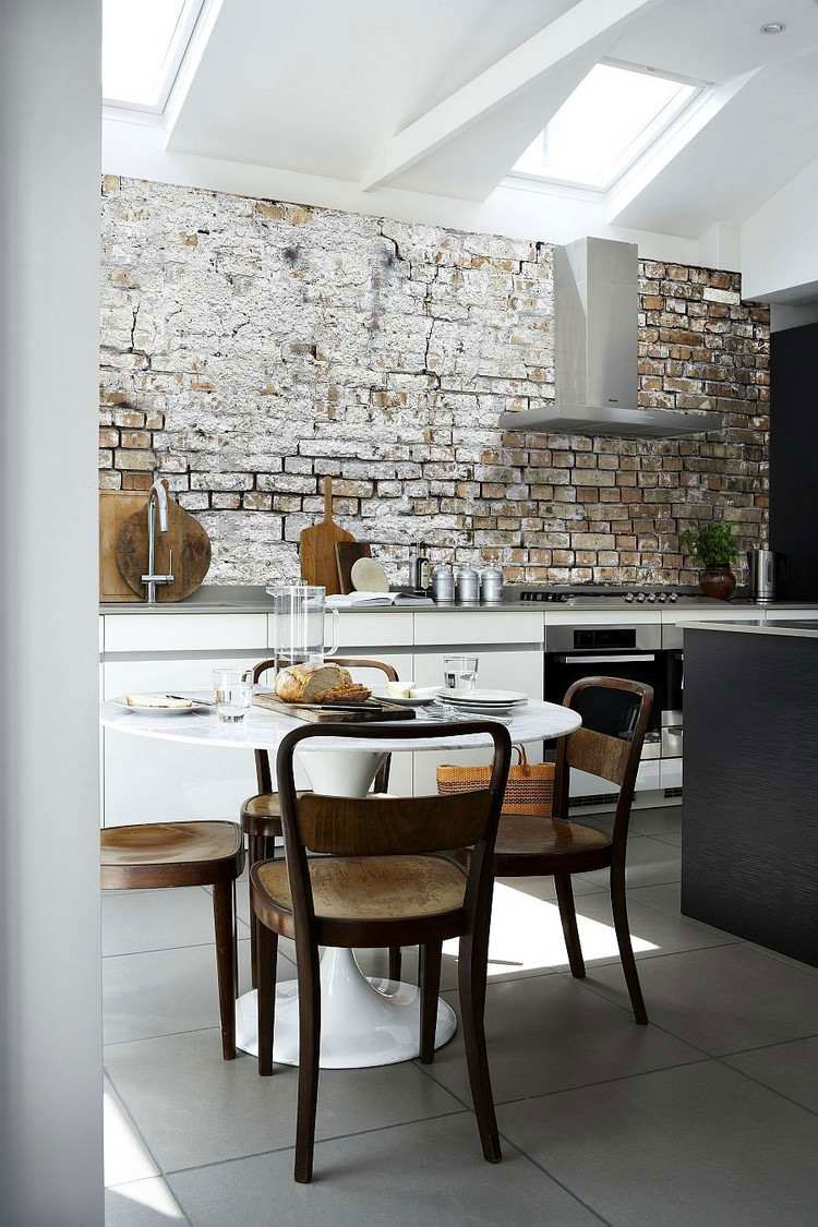 30 originali decorazioni per pareti di cucina in diversi stili ...