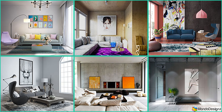 Come arredare coi quadri: idee in stile moderno, minimal, pop e ... Ispirazioni Balcone Vintage