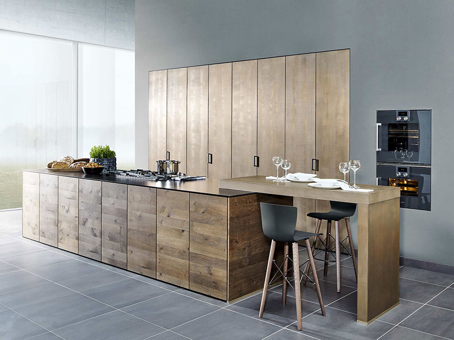 25 modelli di cucine in legno moderne dal design