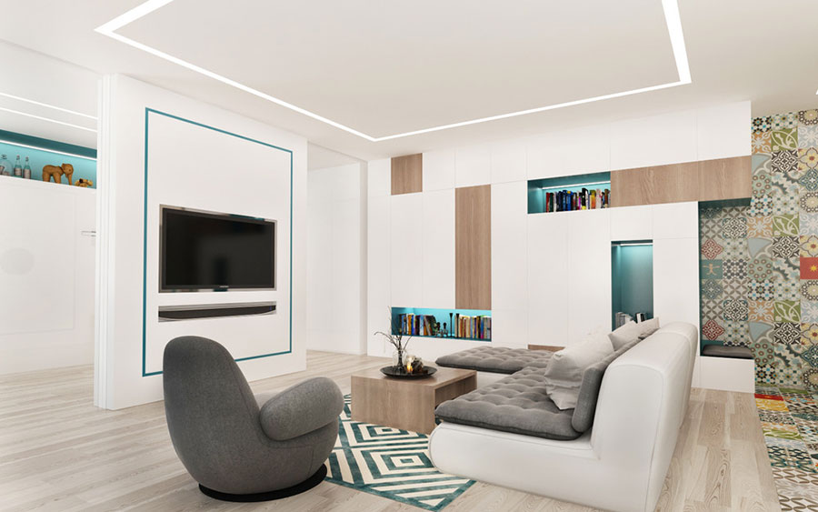 Come arredare una casa di 50 mq: ecco 5 progetti di design ... Come arredare una casa di 50 mq