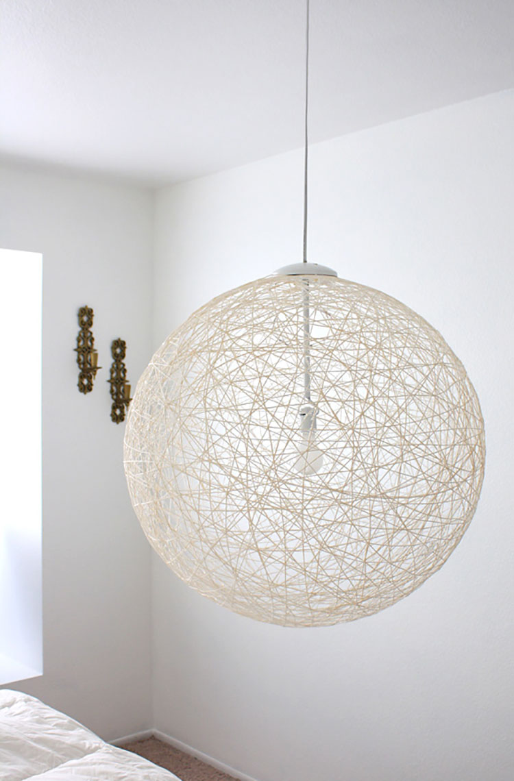 Lampadari fai da te: 20 idee semplici dal design originale ...