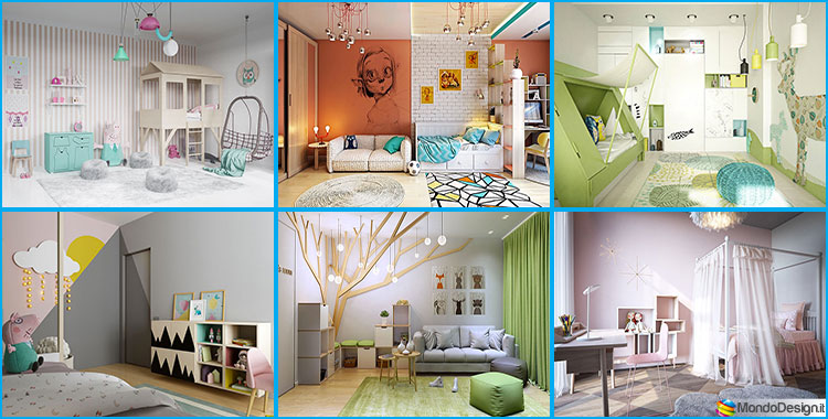 Come arredare la cameretta di una bimba: 20 idee originali ... Idee arredo cameretta