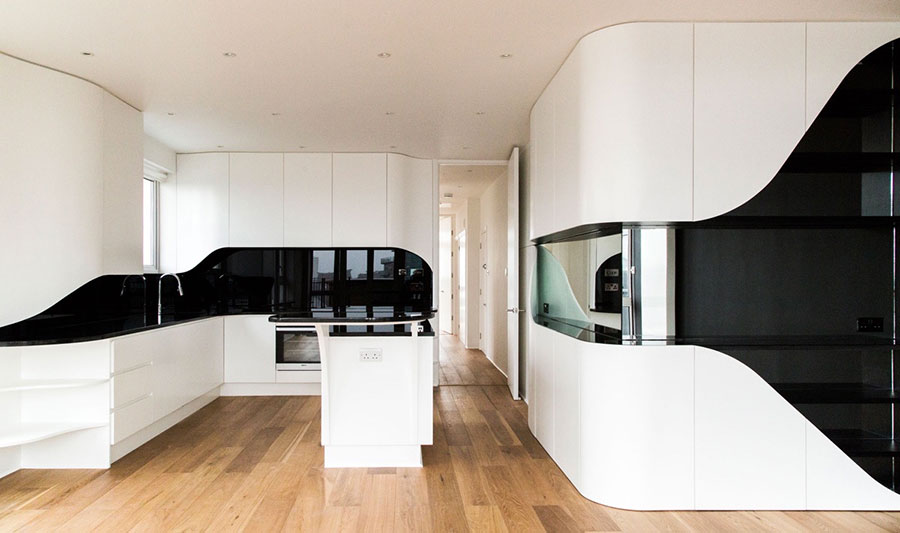Cucina bianca e nera: eccovi 20 modelli dal design moderno ... Cucine bianche e nere