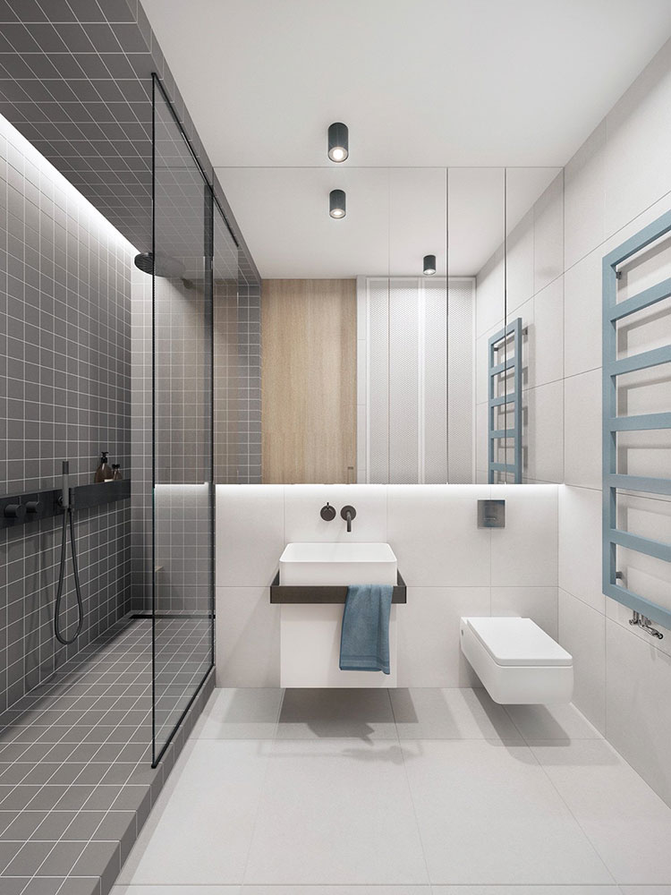 Bagni minimal tanti esempi di arredo dal design for Arredo per bagni