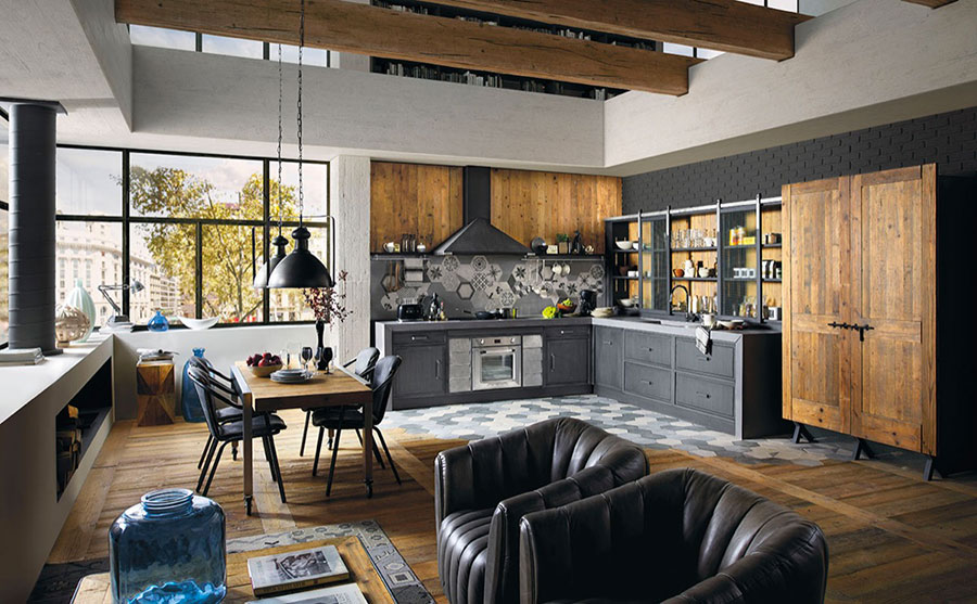 Come arredare open space cucina soggiorno: ecco 40 idee fotografiche ... Idee cucina soggiorno