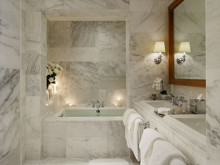 bagni di lusso in marmo