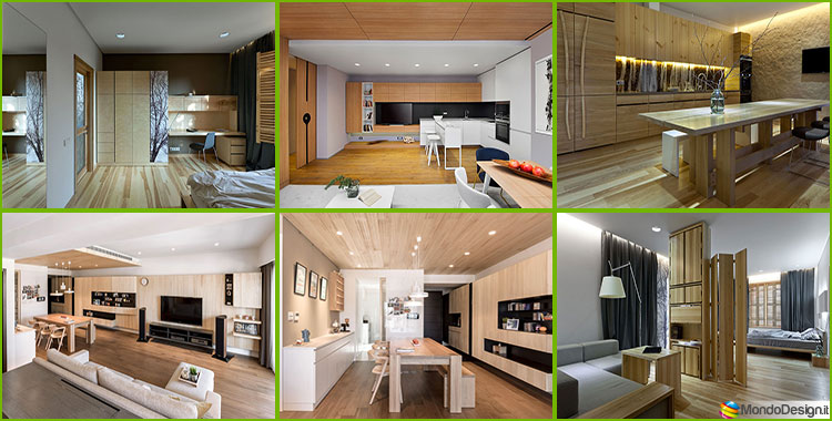Case da sogno con interni in legno 4 progetti dal design for Progetti interni case moderne
