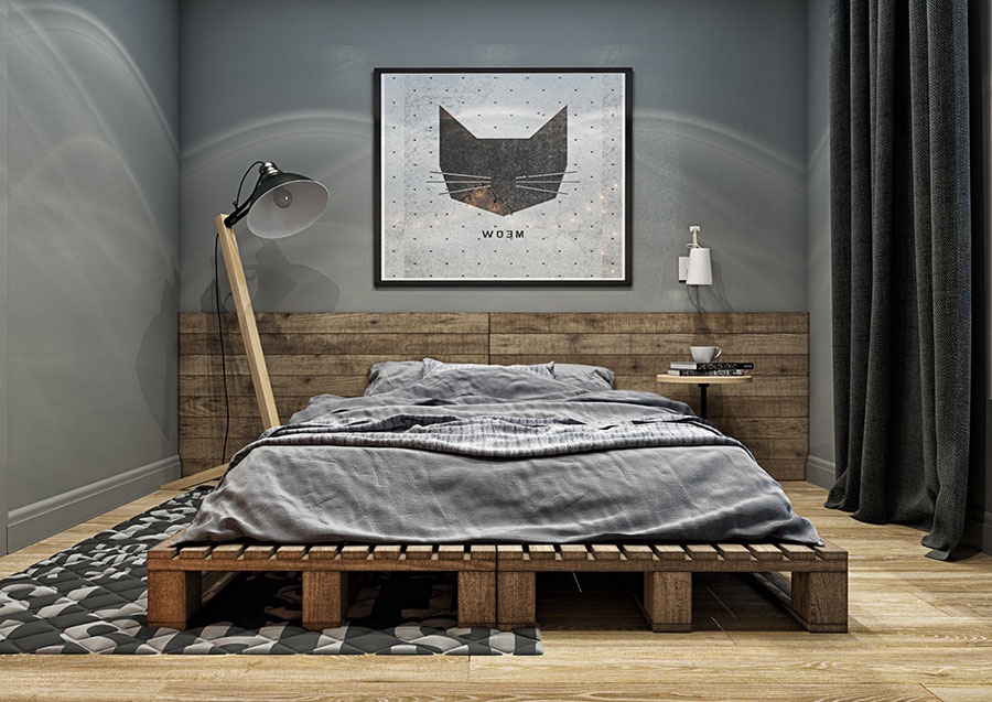 25 idee per arredare una camera da letto in stile industriale ... Camera da letto industriale
