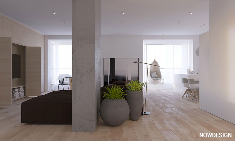 Come arredare un appartamento minimal ecco 5 progetti di for Case minimal design