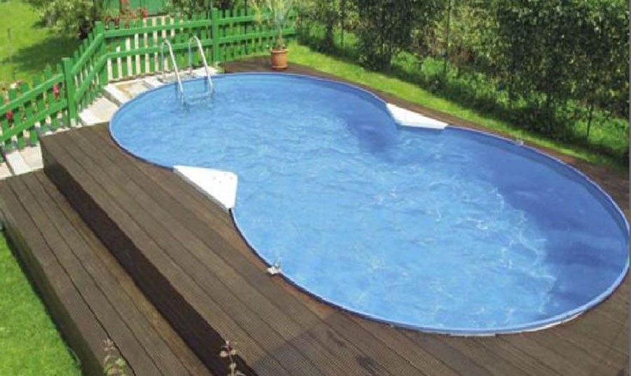 Piscine oasi fuori terra. elegant piscina in stile in stile moderno ... Piscine oasi fuori terra
