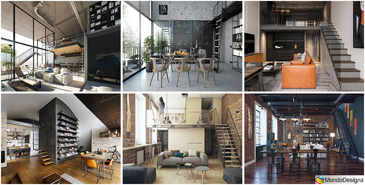 Arredare loft con soppalco: idee e progetti dal design sorprendente ... Idee arredamento soppalco