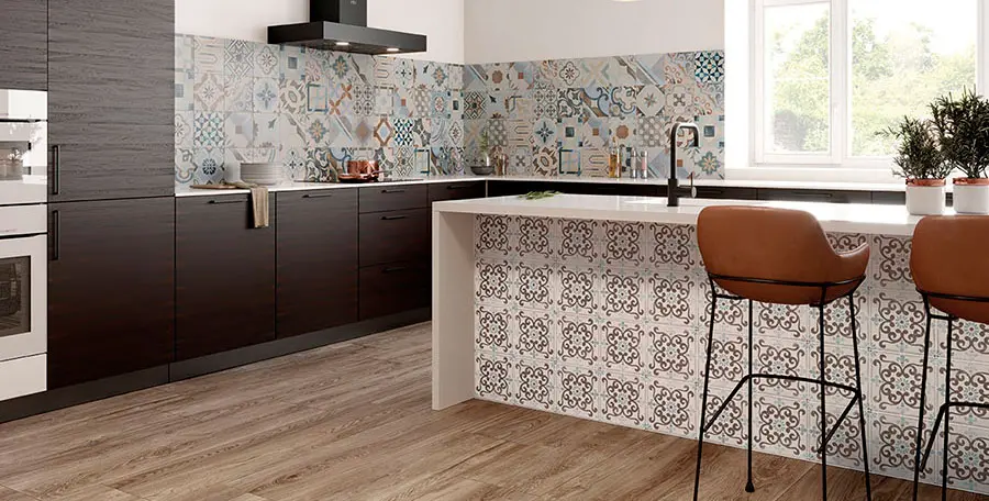 Cementine In Cucina Tante Idee Per Rivestimenti Vintage Mondodesign It