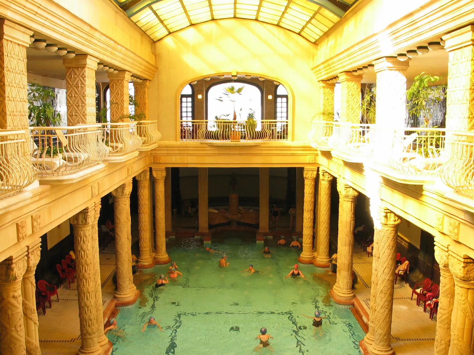 Piscina di lusso Gellert Thermal Baths