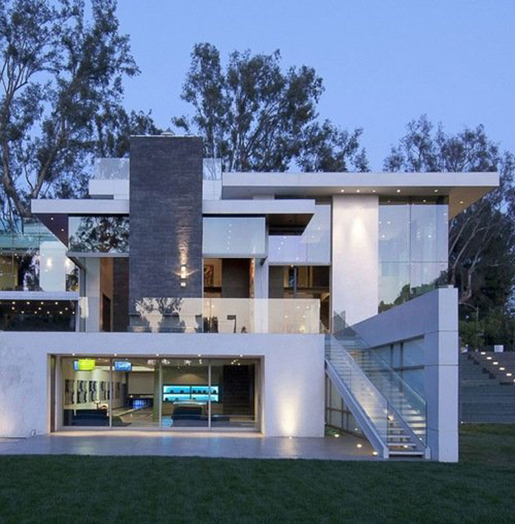 20 stupende case dal design moderno for Ville moderne esterni