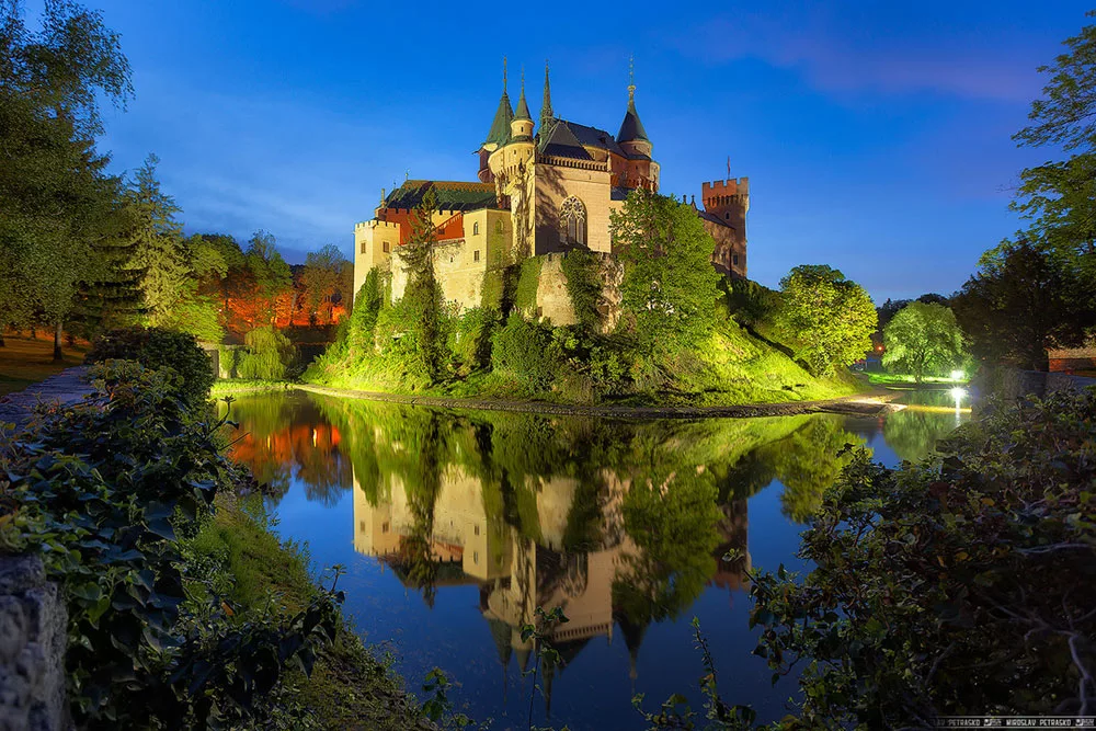 Immagine del castello di Bojnice in Slovacchia