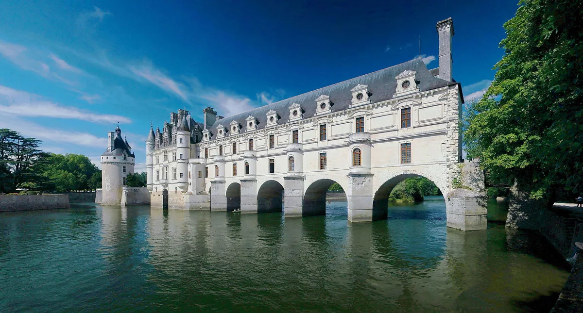 Immagine del castello di Chenonceau in Francia