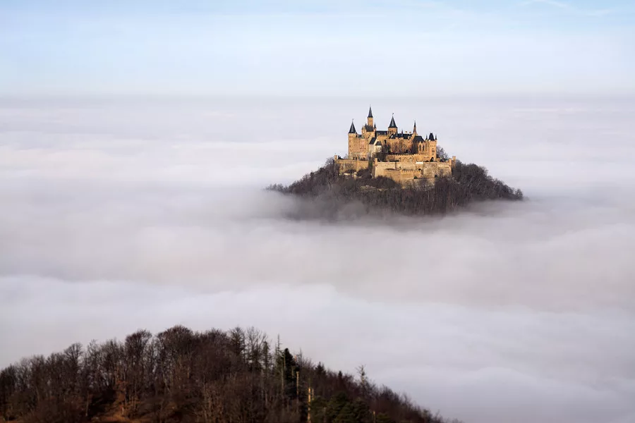 Immagine del castello di Hohenzollern in Germania