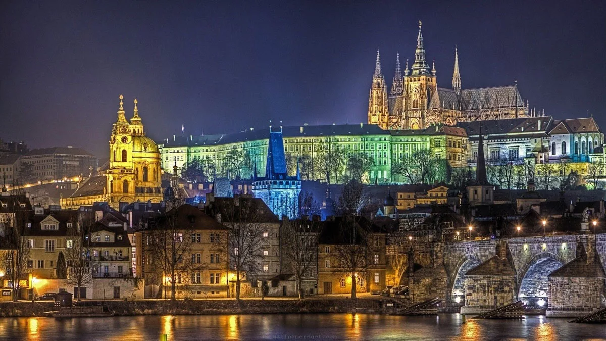 Immagine del castello di Praga in Repubblica Ceca