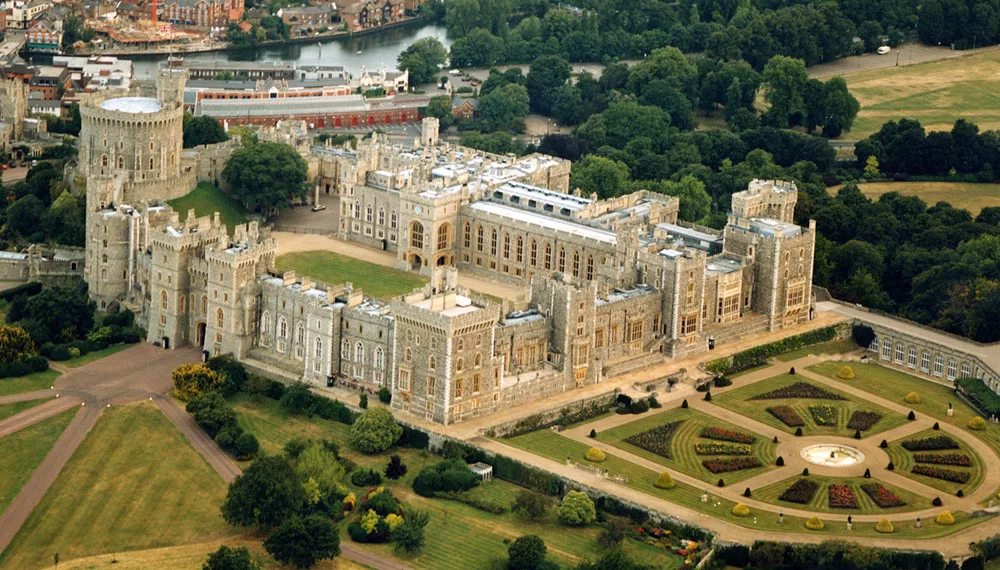 Immagine del castello di Windsor in Inghilterra