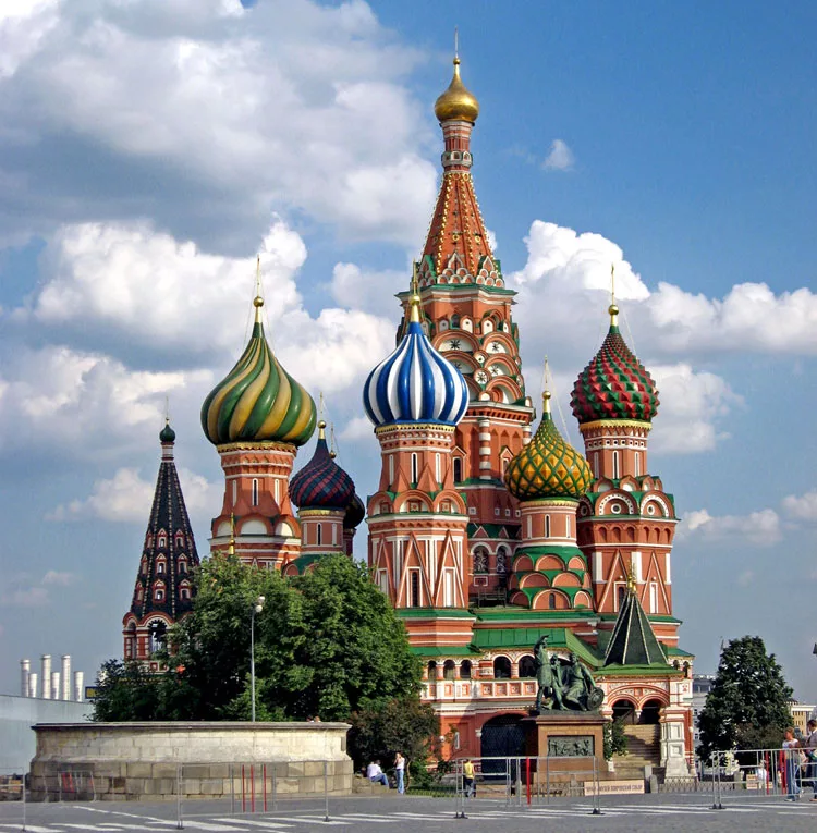 Foto della cattedrale di San Basilio a Mosca