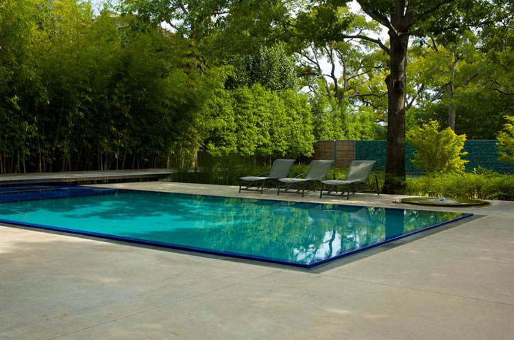 Foto della piscina dal design moderno n.24