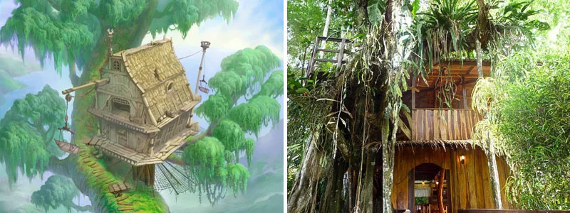 Casa di Tarzan nella realtà