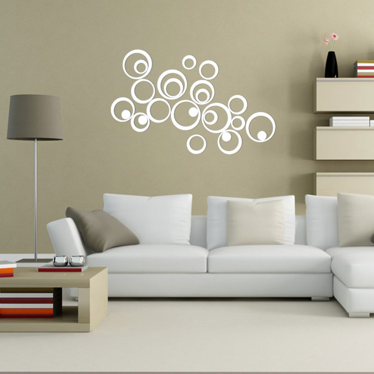 Kiwistar Adesivi Decorativi Per Piastrelle, 50 Pezzi Monocolore, Per Bagno E Cucina, Rimovibili