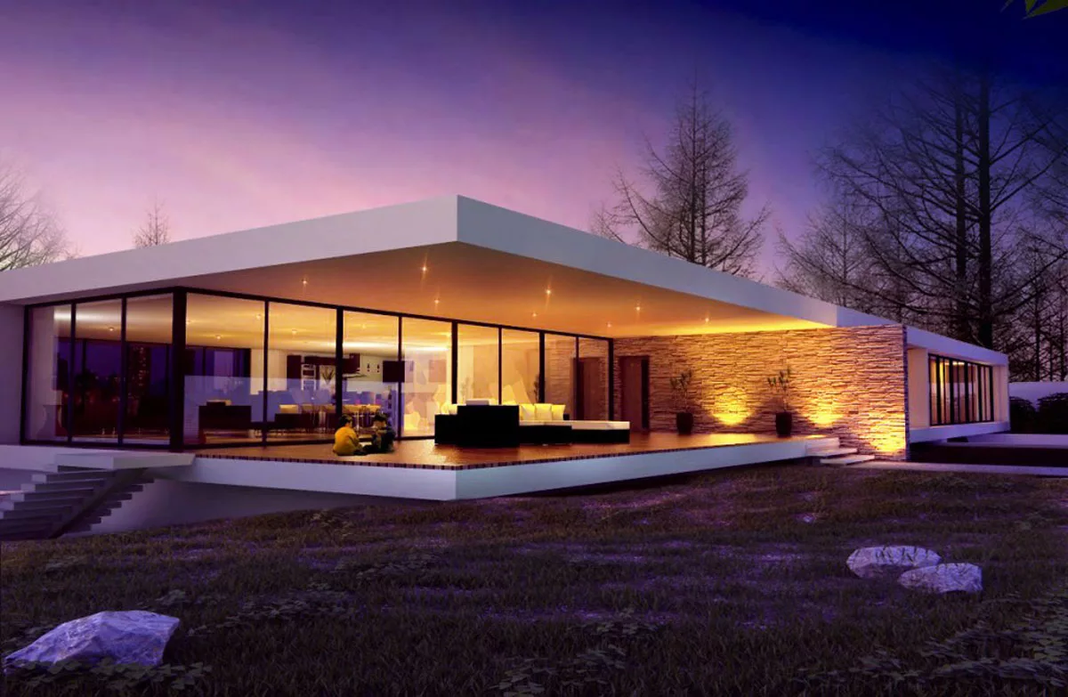 Esterni di case da sogno dal design minimalista